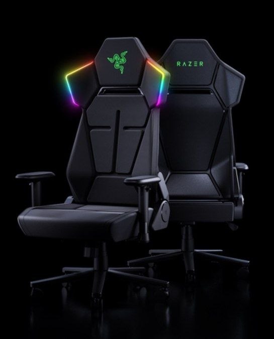 Razer показала первое игровое кресло с RGB-подсветкой, которое реагирует на… геймплей