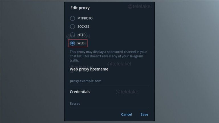 В Telegram появится WEB-прокси — теперь прокси-соединения можно будет прятать под обычные…