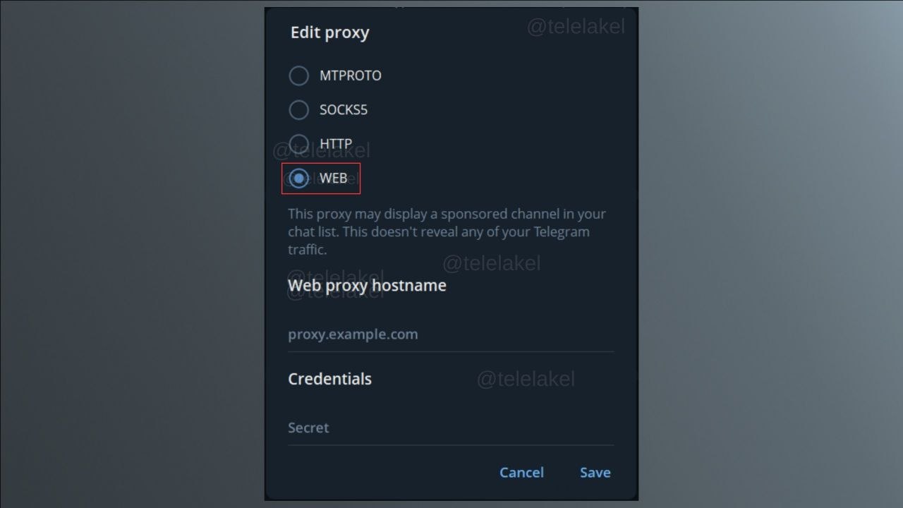 В Telegram появится WEB-прокси — теперь прокси-соединения можно будет прятать под обычные…