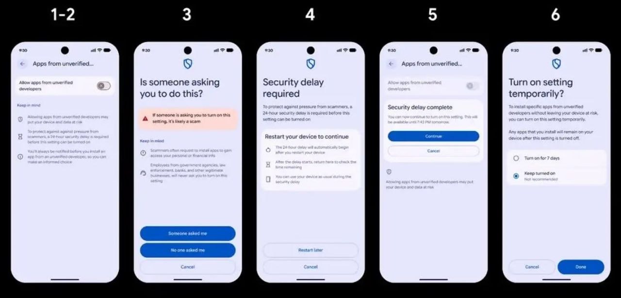 Google усложняет установку Android-приложений от неверифицированных разработчиков.