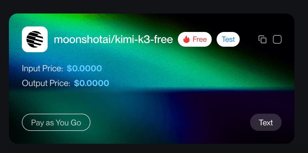 Мощнейшую нейронку Kimi K3 отдают бесплатно — провайдер TokenRouter устроил аттракцион нев…