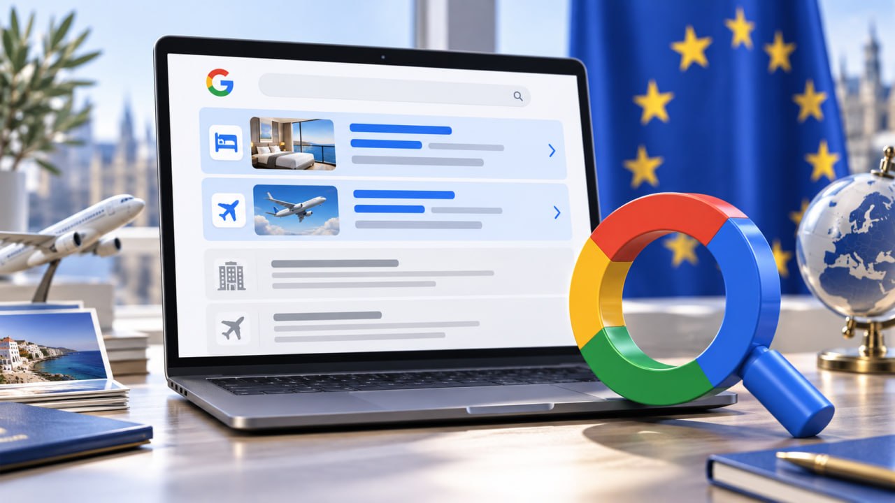 Google меняет поиск в ЕС: посредники поднимаются, прямые предложения теряют заметность